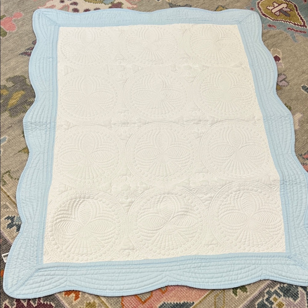 NWOT Zsa Zsa and Lolli Heirloom Baby Blanket